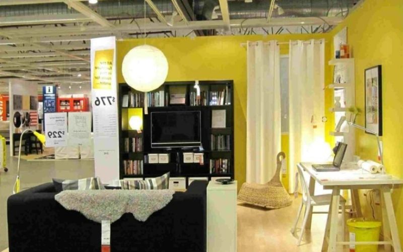 Nội thất trong cửa hàng của ông chủ IKEA