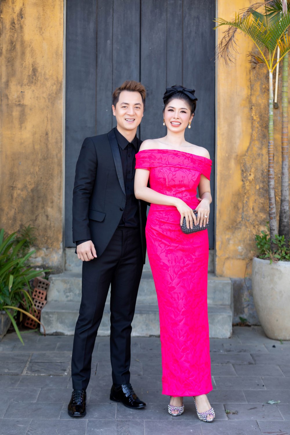 Vợ chồng Đăng Khôi và Thuỷ Anh lên đồ sang chảnh dự show thời trang - 5