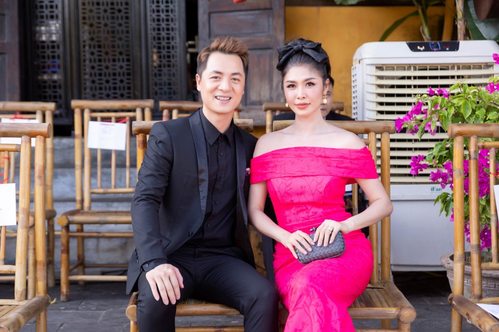 Vợ chồng Đăng Khôi và Thuỷ Anh lên đồ sang chảnh dự show thời trang - 7