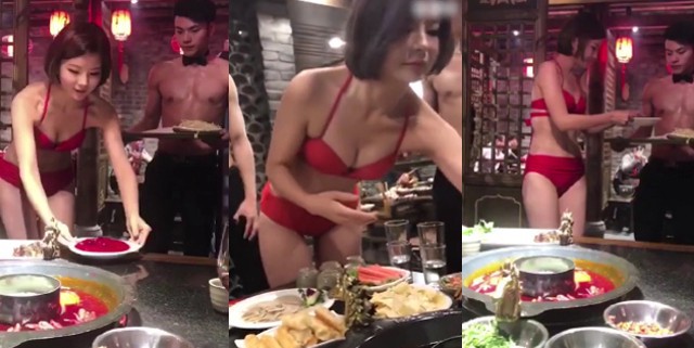 Nhiều cửa hàng gây bất bình vì để nhân viên mặc quần ngắn, áo tắm chèo kéo khách - 6