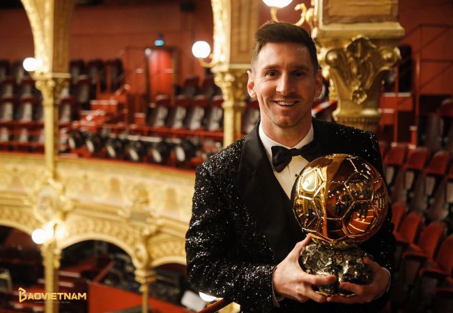 messi không có mặt tại quả bóng vàng 2022