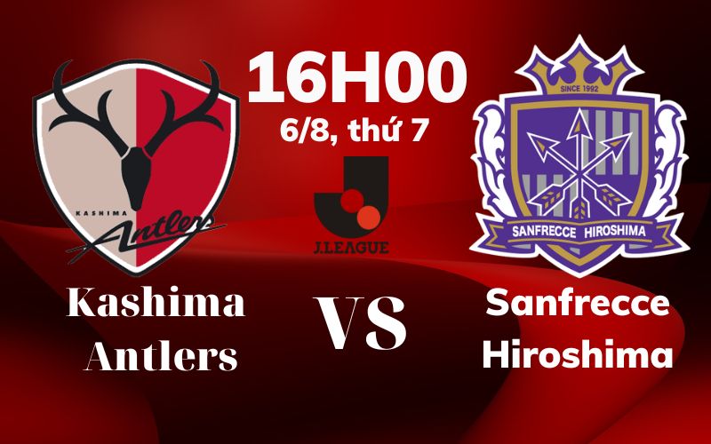 nhận định Kashima Antlers vs Sanfrecce Hiroshima