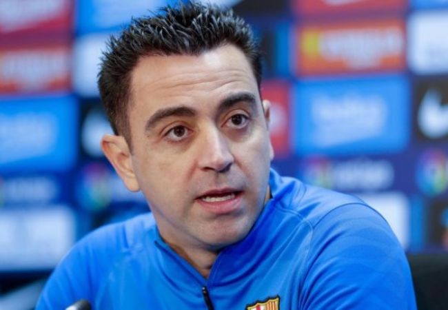 Barcelona đại thắng Viktoria Plzen, HLV Xavi khen hết lời 2 học trò 8 hlv xavi khen ngợi học trò