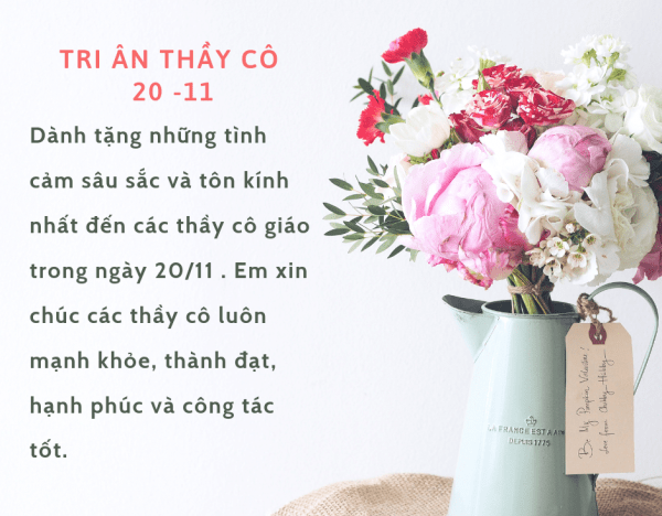 Tổng hợp 30+ ảnh đẹp mừng ngày Nhà giáo Việt Nam 102 viết thiệp mừng ngày nhà giáo việt nam