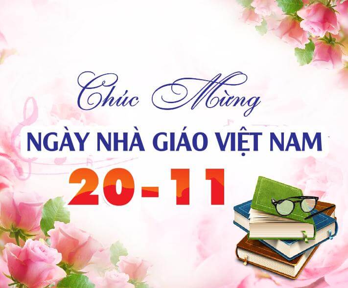 Tổng hợp 30+ ảnh đẹp mừng ngày Nhà giáo Việt Nam 96 thiệp chúc mừng 20/11