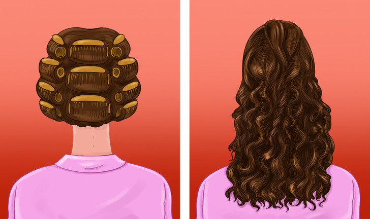 4 cách cuốn lô tạo mái tóc xoăn mềm mại không hư tóc - 6