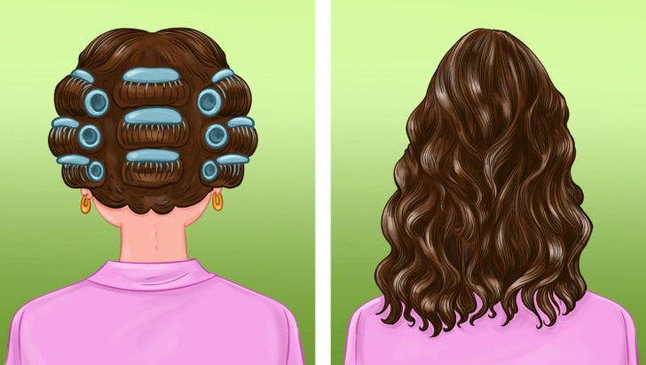 4 cách cuốn lô tạo mái tóc xoăn mềm mại không hư tóc - 4