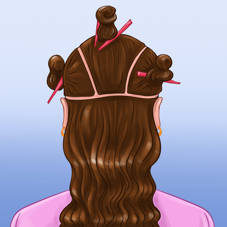 4 cách cuốn lô tạo mái tóc xoăn mềm mại không hư tóc - 3