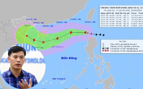 3 kịch bản của bão số 6