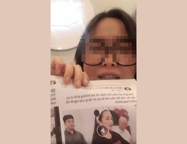 Anna Bắc Giang xác nhận đã gửi đơn lên Bộ công an nhằm tố cáo người có những bài livestream "bóc phốt", vu khống, bôi nhọ danh dự nhân phẩm của cô trên mạng xã hội. 