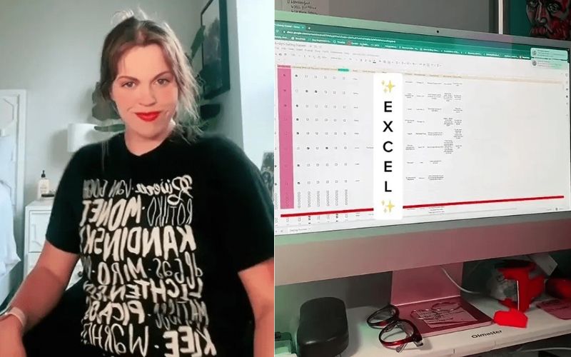 Cô gái lập danh sách người yêu trên Excel gây xôn xao dư luận