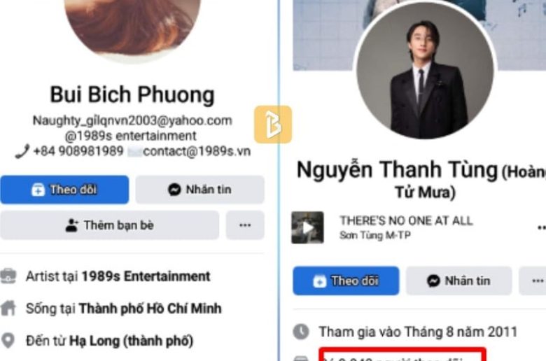 hàng loạt tài khoản facebook giảm lượt theo dõi