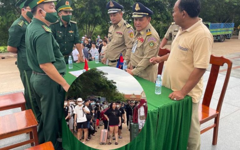 Giải cứu hơn 67 công dân Việt Nam trở về từ Campuchia