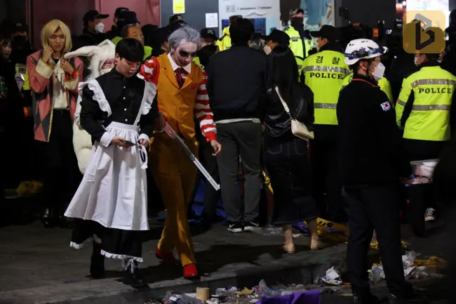 Hơn 151 người thiệt mạng trong vụ giẫm đạp đêm Halloween tại Itaewon Hàn Quốc