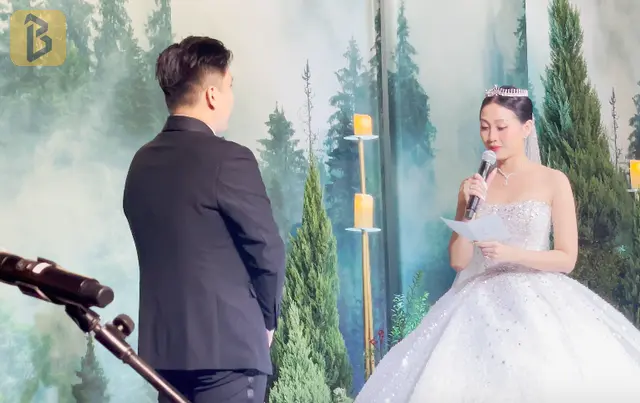 Đám cưới MC Liêu Hà Trinh tập trung dàn sao Việt đình đám không thua kém lễ cưới của Diệu Nhi và Anh Tú 14 Liêu Hà Trinh nghẹn ngào gửi lời thề nguyện đến ông xã.