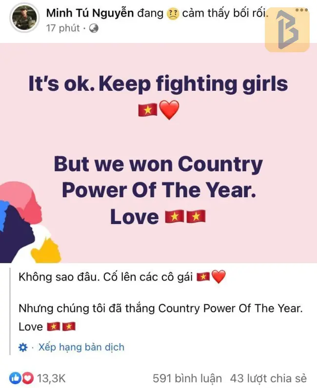 Bất ngờ trang chủ Miss Grand tụt 1 triệu lượt theo dõi khi Thiên Ân out top 10 10 thiên ân out top 10 minh tú nói gì
