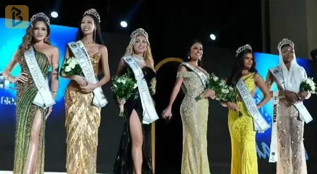 Top 6 chung cuộc Hoa hậu Liên lục địa 2022.