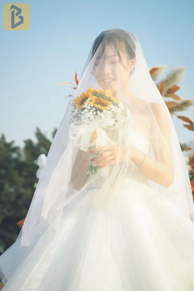 Nhan sắc xinh đẹp của cô dâu Thanh Bình.