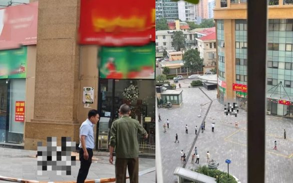Bàng hoàng một người đàn ông rơi từ tầng cao chung cư xuống đất tử vong