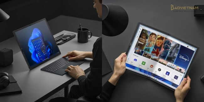 ASUS đã chính thức giới thiệu đến người dùng chiếc máy tính Zenbook 17 Fold OLED 17.3 inch