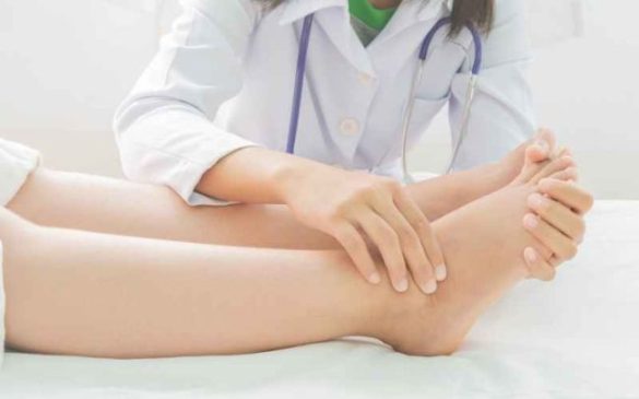 Phù chân dấu hiệu sắp sinh