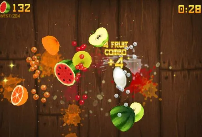 Kỹ năng chiến thắng trong game Fruit Ninja