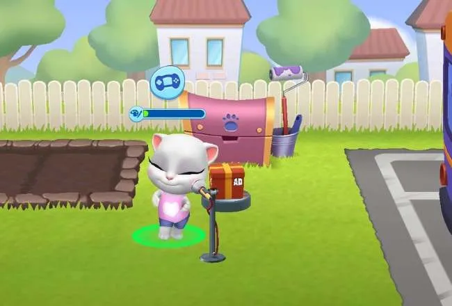 My Talking Tom: Tựa game nuôi thú không ngừng hot 7 Về mặt đồ họa, My Talking Tom được thiết kế với phong cách đáng yêu