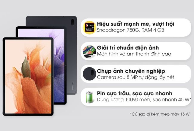 Top 6 máy tính bảng giá rẻ có chip khỏe, cấu hình mạnh, pin trâu 7 Máy tính bảng giá rẻ Samsung Galaxy Tab A8 (2022)